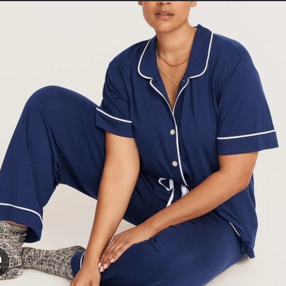 NWT J. Crew Eco Dreamiest short-sleeve pajama set